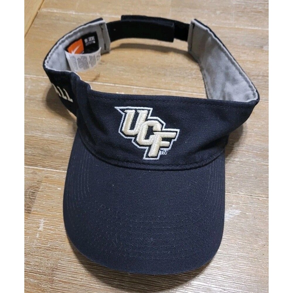 Vintage UCF Softball Nike Visor Black University Of Central Florida Knights Adj